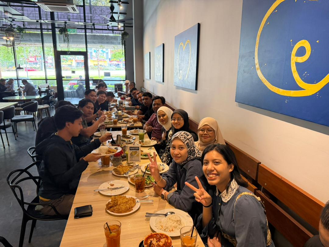 Company dinner gathering