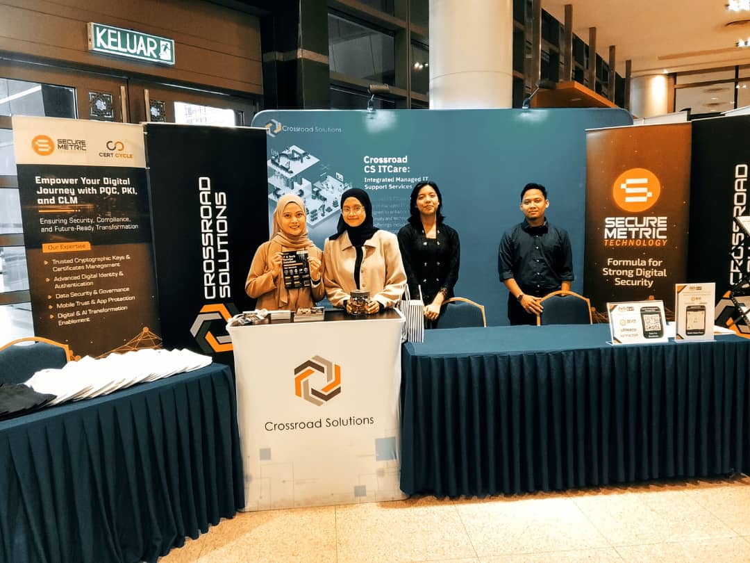 Crossroad Solutions exhibition booth