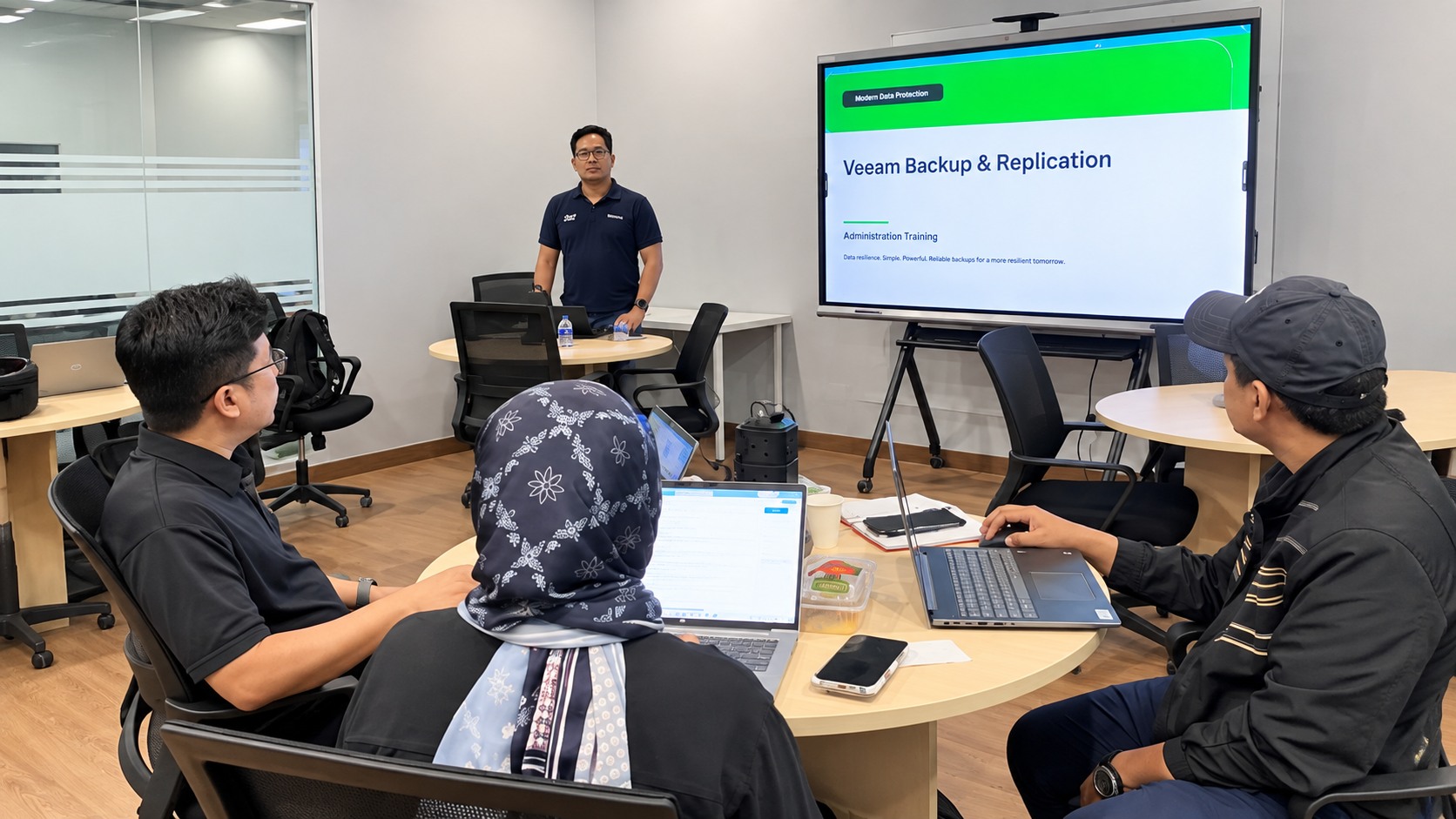 Backup and replication technical training