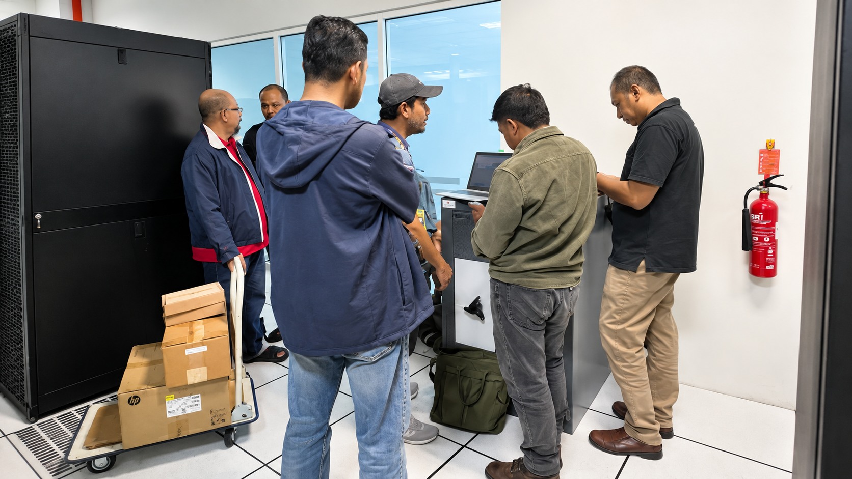 Onsite technical equipment assessment